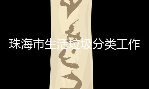 办第功举珠海作培活垃活动圾分市生四场训成类工